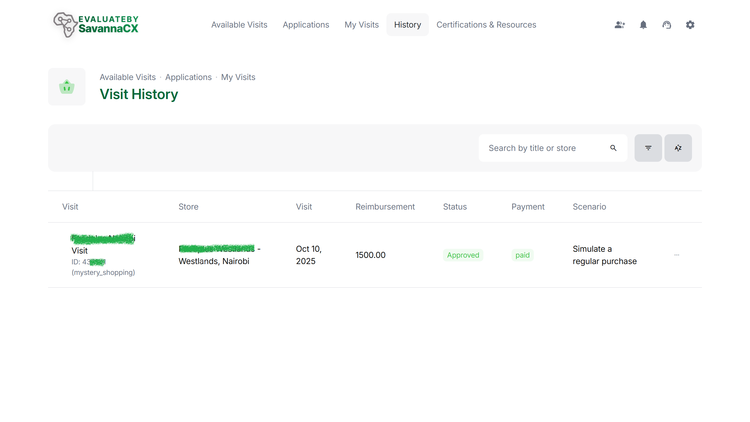 Instant Payment Tracking